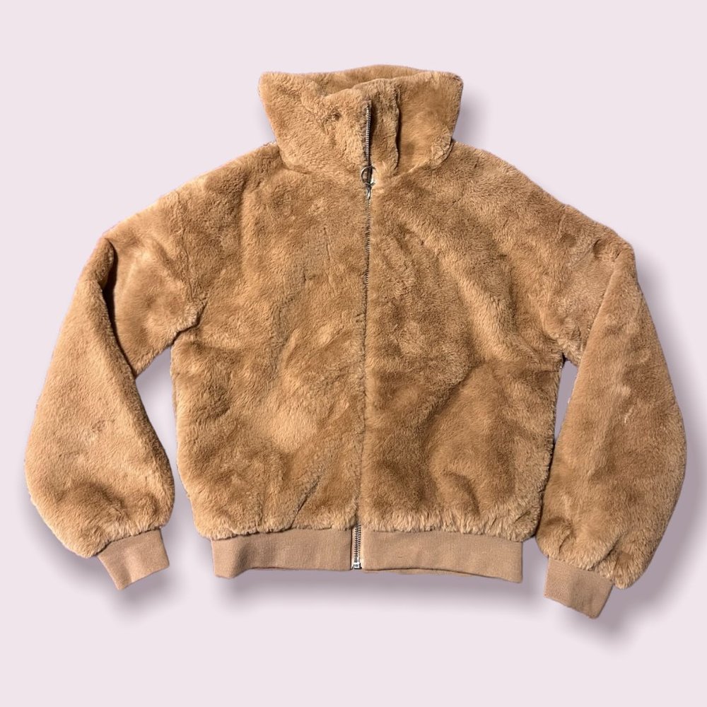 💥 GARAGE FLEECE JACKET BROWN 💥